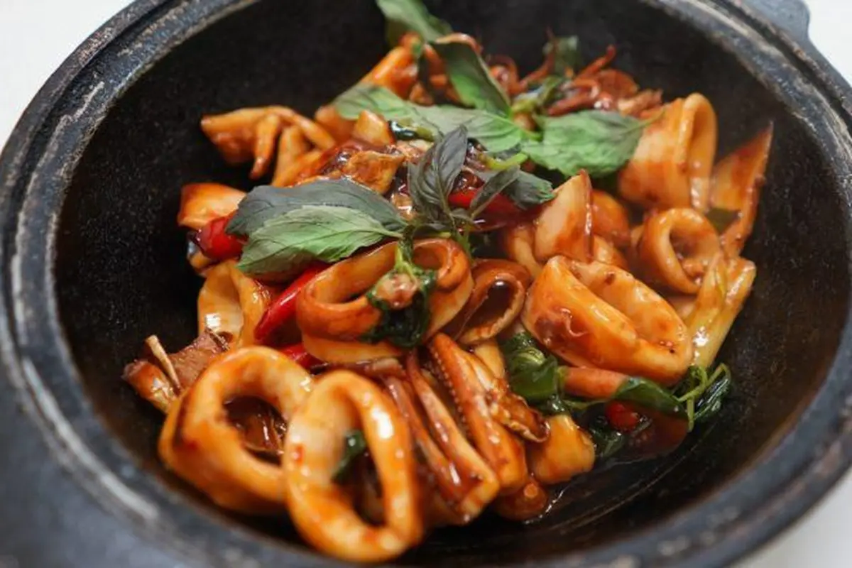 Oseng Cumi Kecap Kemangi