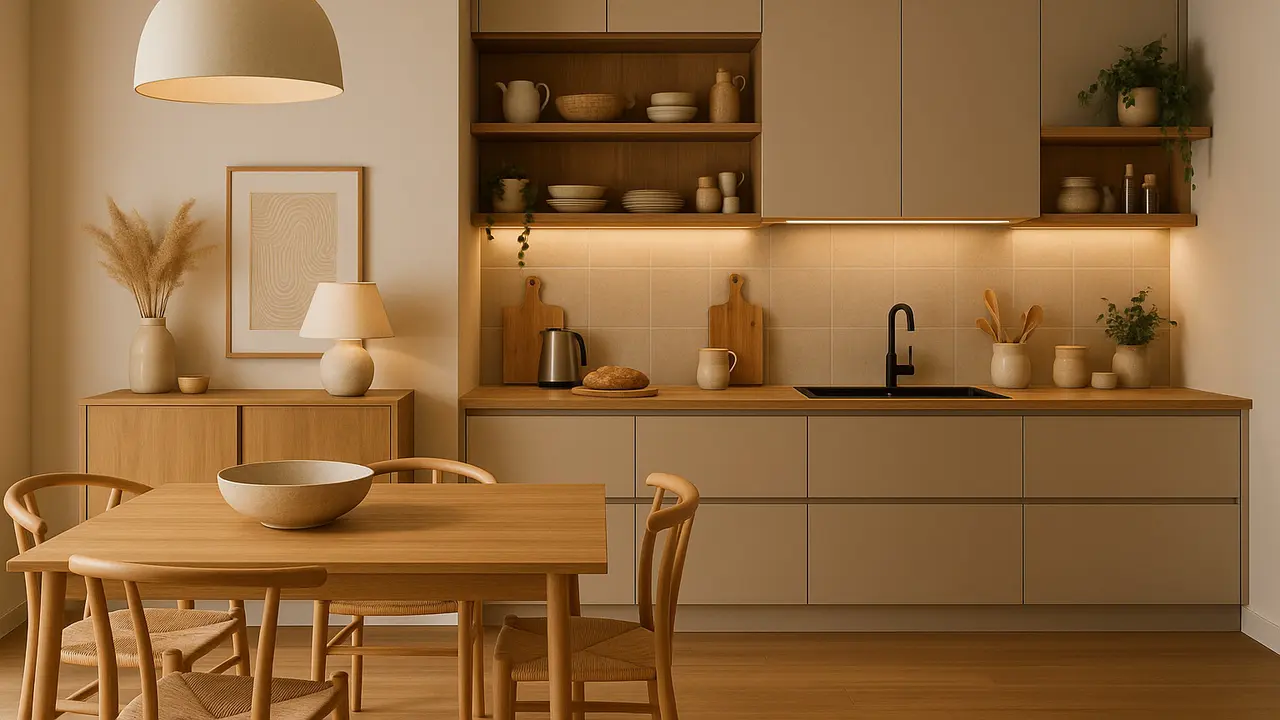 Inspirasi Dapur Tanpa Jendela