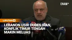 Lebanon mencabut akreditasi duta besar Iran di tengah memburuknya hubungan akibat konflik dengan Israel dan Hezbollah. Di saat yang sama, serangan terus berlanjut dan memicu krisis kemanusiaan di wilayah tersebut.