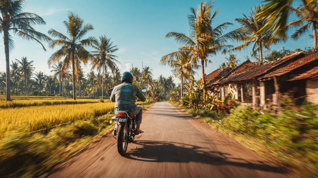 Ide Usaha di Desa Modal Sepeda Motor
