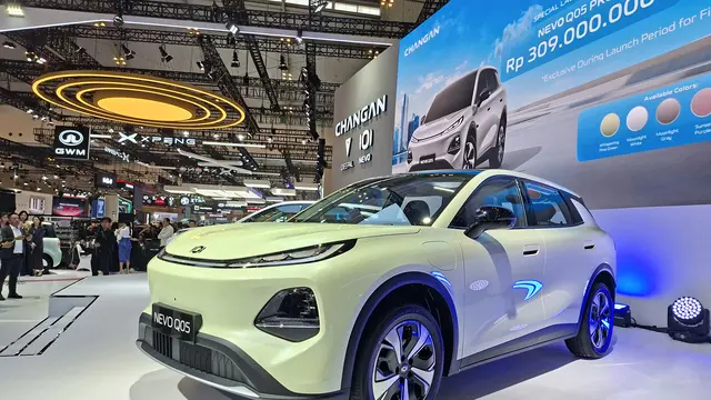 Pertama Kali Jajal GIIAS, Changan Kenalkan Mobil Listrik Rp 309 Jutaan