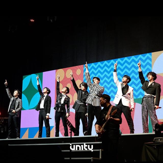 Boyband UN1TY gelar konser Anniversary ketiga bertajuk UN1VERSARY The Show (Foto: Instagram un1ty_official)