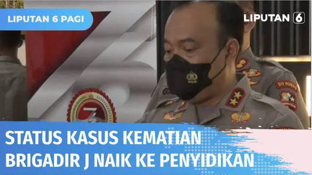 VIDEO: Status Kasus Kematian Brigadir Joshua Naik ke Penyidikan Usai Temukan Unsur Pidana