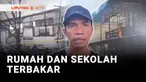 Terkait dengan korsleting listrik yang lagi-lagi ini diduga jadi penyebab kebakaran. Dari kebakaran itu menyebabkan dua rumah hingga satu gedung sekolah pun hangus terbakar.