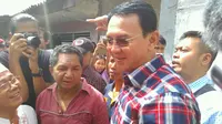 Ahok Kaget Temukan Jalan Becek Tak Beraspal di Jatinegara