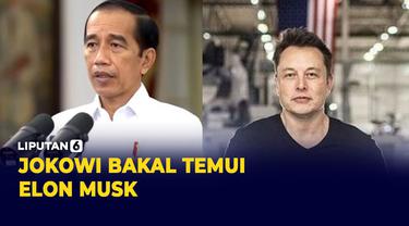 Jokowi Temui Elon Musk