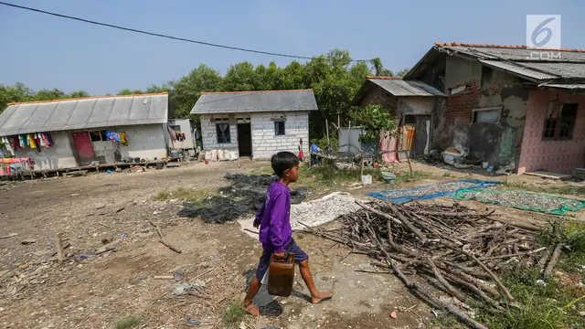 Kampung Muarajaya yang Hilang Ditelan Abrasi