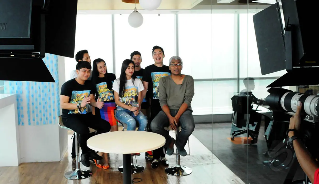 Naskah film yang akan segera tayang pada 28 Agustus 2014 ini sempat dirombak karena Olga sakit. (Liputan6.com/Andrian M Tunay)