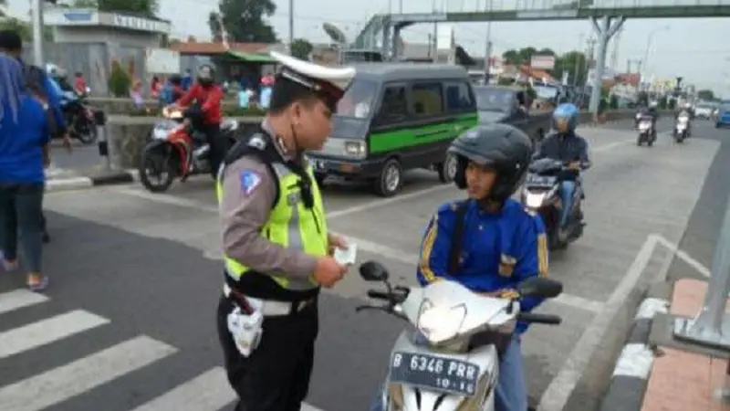 Polisi Purwakarta Tilang 1.000 Pelajar Dalam Sebulan