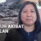 Tebing Runtuh Akibat Gempa Susulan