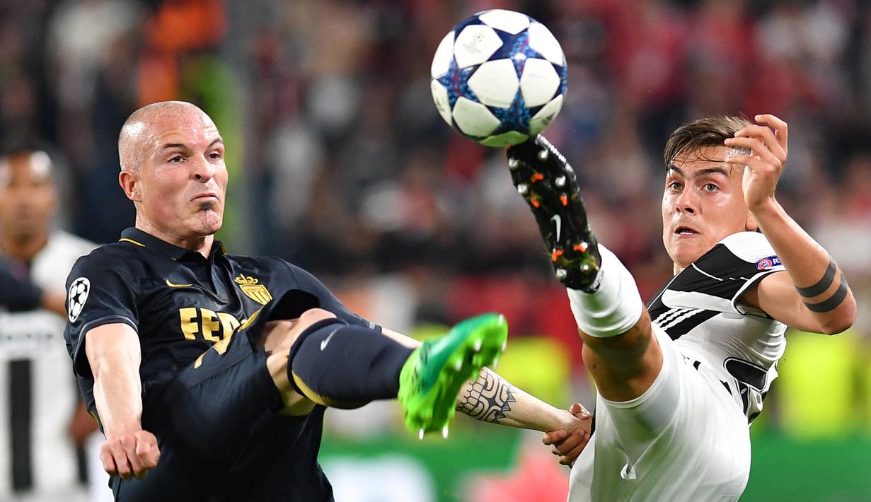 Juventus. Paulo Dybala dkk juga pernah 12 kali tampil di semifinal Liga Champions. Terakhir kali mereka tampil di semifinal adalah di musim 2016/2017 saat menyingkirkan AS Monaco. Di partai final Juventus harus mengakui keunggulan Real Madrid dengan skor 1-4. (AFP/Alberto Pizzoli)