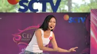 Kelucuan Peserta Miss Celebrity 2014 Bandung Saat Lomba Presenter