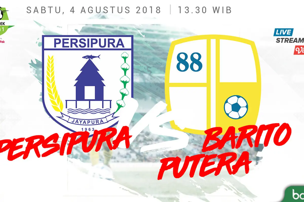 Persipura Jayapura Vs Barito Putera