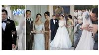 Potret Hary Tanoe dan Liliana Tanoe Dampingi Anak Menikah. (Sumber: Instagram/valenciatanoe/jessicatanoe/clarissatanoe)