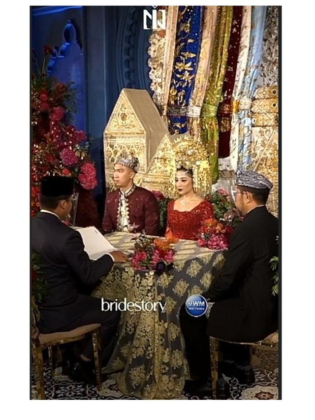 12 Momen Akad Nikah Nikita Willy dan Indra Priawan, Berkonsep Minang