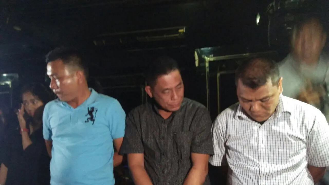 Terjaring Razia Narkoba, Ketua DPRD Padang Lawas Menunduk Malu