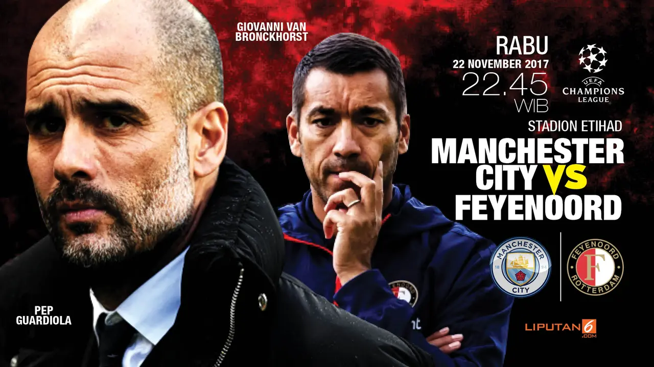 Prediksi Manchester City vs Feyenoord