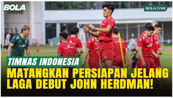 Timnas Indonesia Siap Tempur, Latihan Terakhir Jelang Lawan St Kitts Nevis di FIFA Series 2026