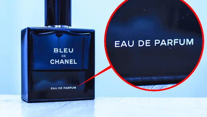 Ilustrasi Eau de Parfum