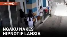 NGAKU PETUGAS KESEHATAN, EMPAT PELAKU HIPNOTIS GASAK EMAS 37 GRAM LANSIA