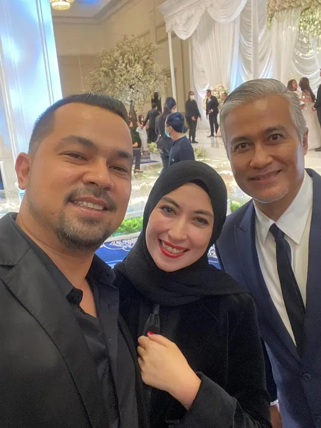 7 Potret Kebersamaan Adjie Pangestu, Sultan Djorghi dan Annisa Trihapsari, Tetap Akur
