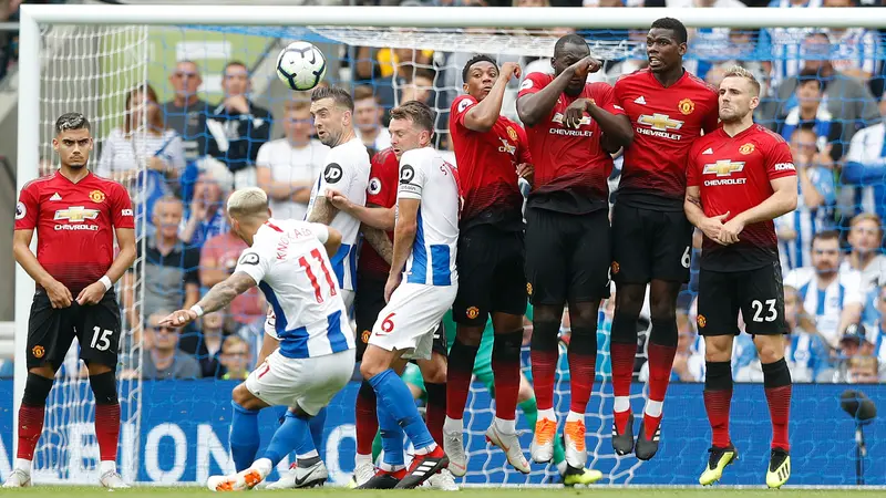 Brighton & Hove Albion Permalukan Manchester United