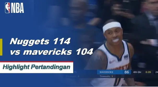 Nikola Jokic membukukan 19 poin 13 rebound dan delapan assist untuk memimpin Denver dalam kemenangan atas Dallas.