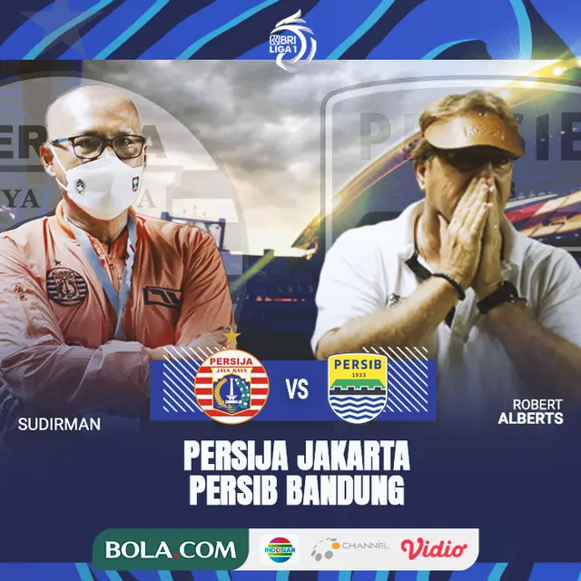 BRI Liga 1 - Duel Pelatih - Persija Jakarta Vs Persib Bandung
