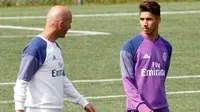 Bintang muda Real Madrid,Achraf Hakimi (kanan). (AS). 