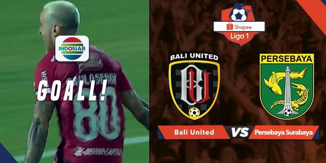 VIDEO: Kerja Sama Apik Pemain Bali United Hasilkan Gol