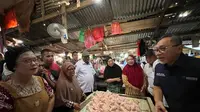 Menteri Perdagangan Zulkifli Hasan menegaskan, pasokan barang kebutuhan pokok (bapok) di Pasar Sentral Remu Sorong cukup dengan harga cenderung stabil. (Istimewa)