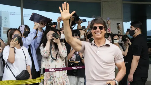 Tom Cruise Kunjungi Korea Selatan