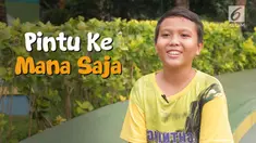 Para bocah ini ingin punya salah satu alat milik Doraemon di dunia nyata. Alat apakah?