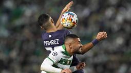 Manchester Biru tampil begitu dominan dengan penguasaan bola mencapai 63 persen. City tercatat melepaskan 15 tembakan, enam di antaranya mengarah ke gawang. (AP/Armando Franca)