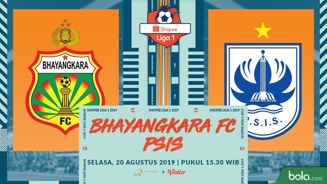 Bhayangkara FC vs PSIS Semarang