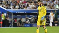 Penjaga gawang tim nasional Spanyol, David de Gea. (AFP/Georges Gobet)