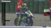 Rossi Malu Gagal Finis di MotoGP Assen Akibat Kesalahan Sendiri