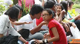Suasana SCTV Goes To Campus di fisipol UGM, Yogyakarta
