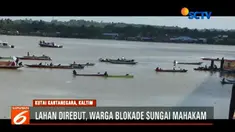 Aksi ini untuk menuntut dikembalikannya lahan warga seluas 2.000 hektar yang kini dikuasai perusahaan pertambangan dan perkebunan.