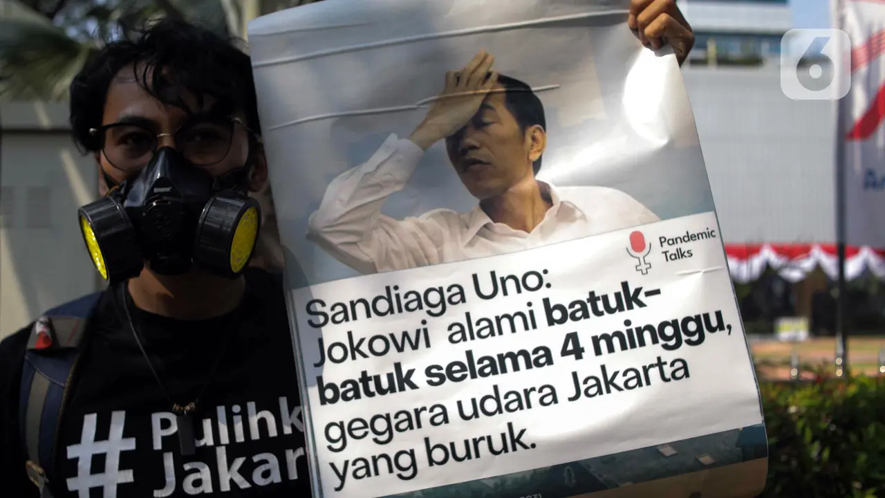 Demo Pencemaran Udara Jakarta