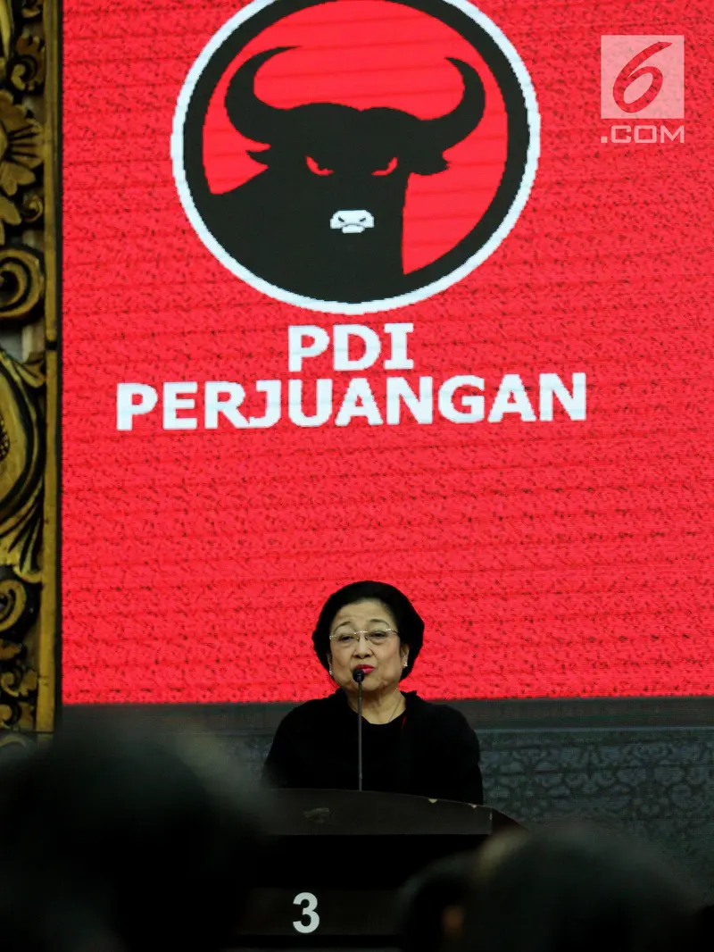 Megawati Buka Rakor Politik dan Keamanan PDIP