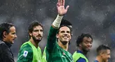 Kelima kiper Liga Serie A Italia musim 2023/2024 ini tidak pernah absen dan selalu tampil 90 menit penuh hingga pekan ke-18.  Meski tak semua mampu meningkatkan performa timnya, namun tak sekalipun tampil membela timnya di kasta tertinggi sepak bola Italia, hal tersebut memang patut dibanggakan.  Berikut adalah daftar lima penjaga gawang.  (AFP/Gabriel Bouys)