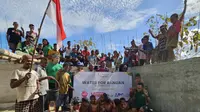 Warga Desa Banuan NTT Bisa menikmati akses air bersih. (ist)