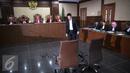 Abdul Khoir menjalani sidang perdana di Pengadilan Tipikor, Jakarta, Senin (4/4). Khoir didakwa memberikan suap kepada 4 anggota Komisi V  dan 1 pejabat Kementerian PUPR dengan total sekitar Rp38,51 miliar. (Liputan6.com/Faizal Fanani)