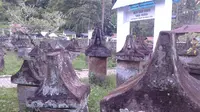 Taman Cagar Budaya Waruga di Desa Sawangan, Minahasa Utara. (Liputan6.com/Yoseph Ikanubun)