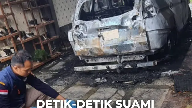 Detik-Detik Suami Bakar Rumah Istri Siri karena Terpergok Selingkuh