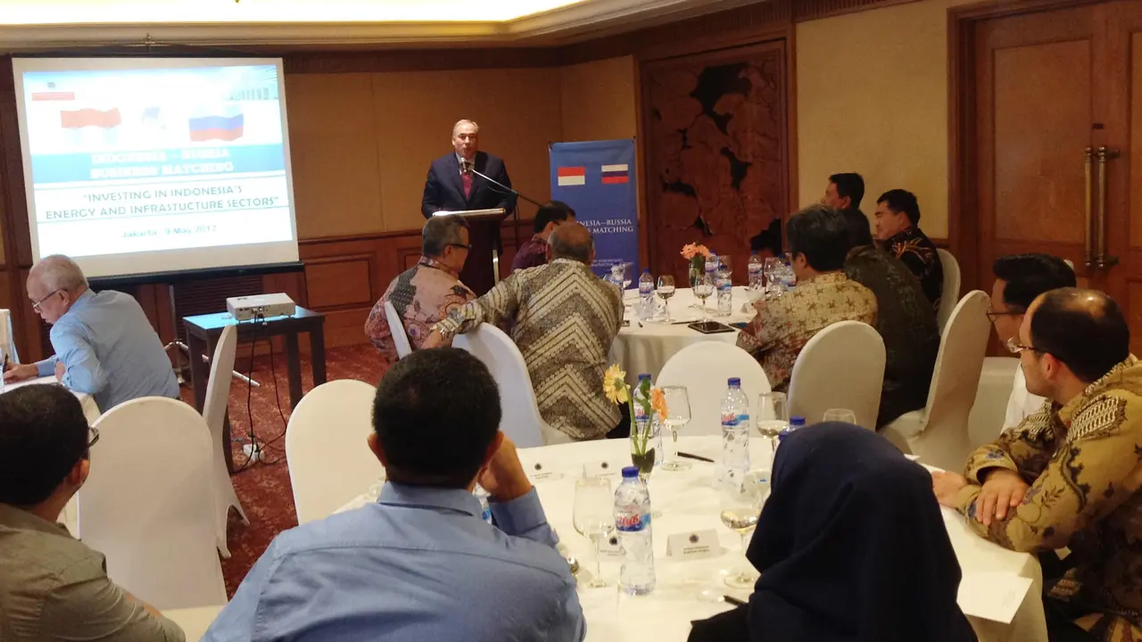 Pertemuan Pelaku Bisnis Indonesia-Rusia