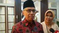 Ketua OJK WImboh Santoso gelar open house pada Rabu, 5 Juni 2019 (Foto:Merdeka.com/Dwi Aditya Putra)