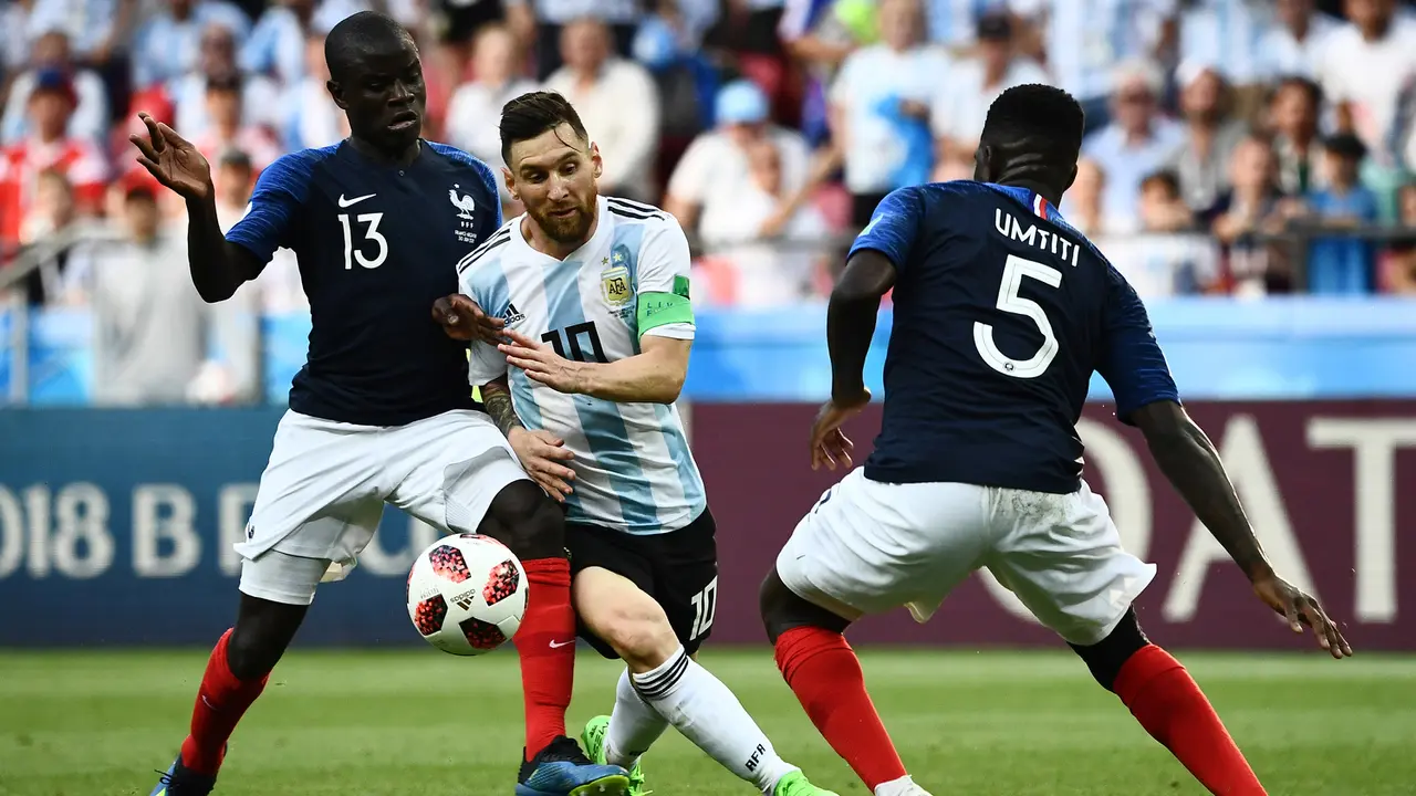 FOTO: Kylian Mbappe Fantastis, Prancis Tekuk Argentina