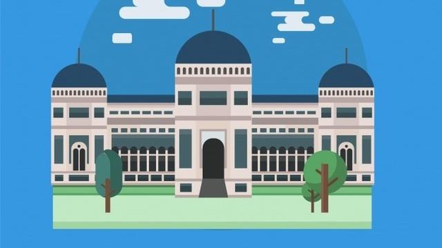 Ilustrasi wisata di Kota Medan